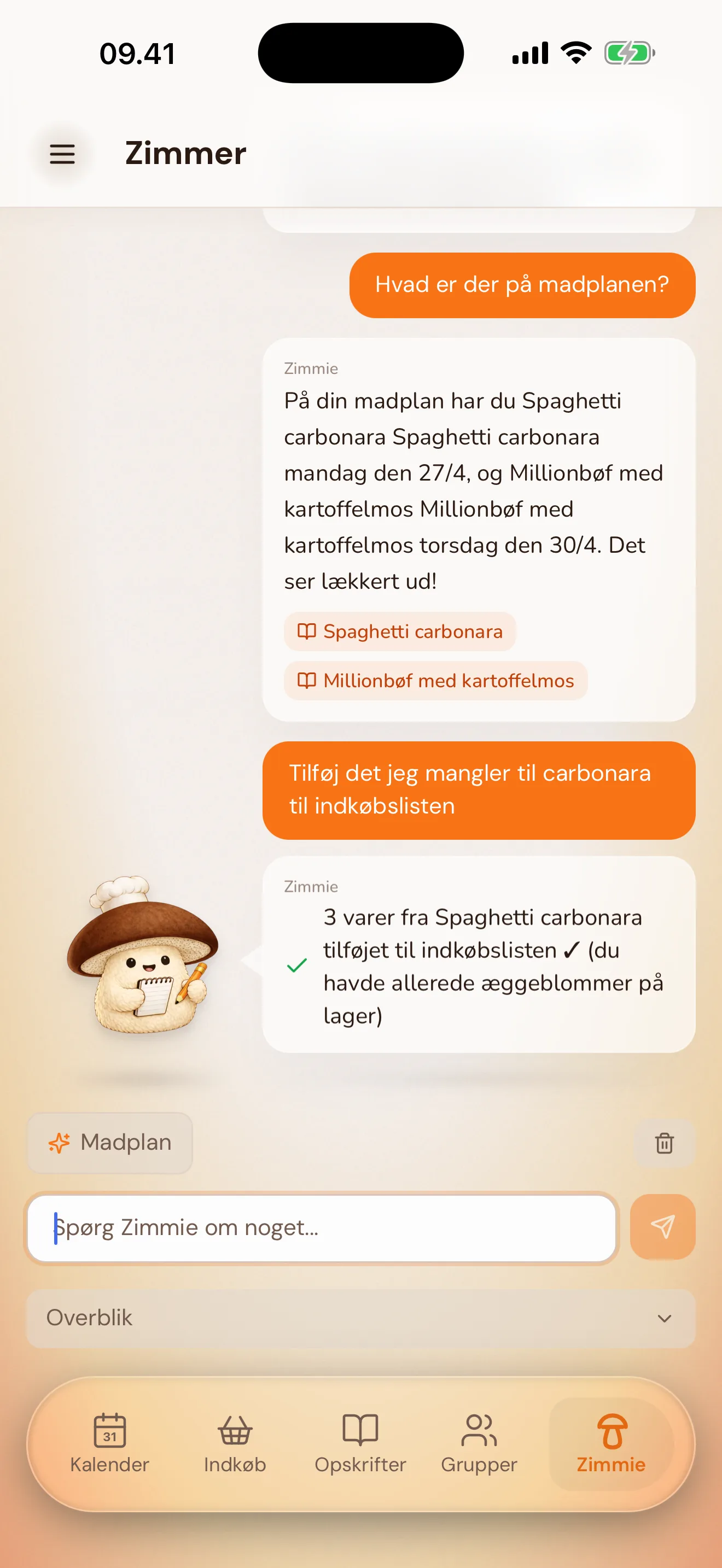 Chat med Zimmie